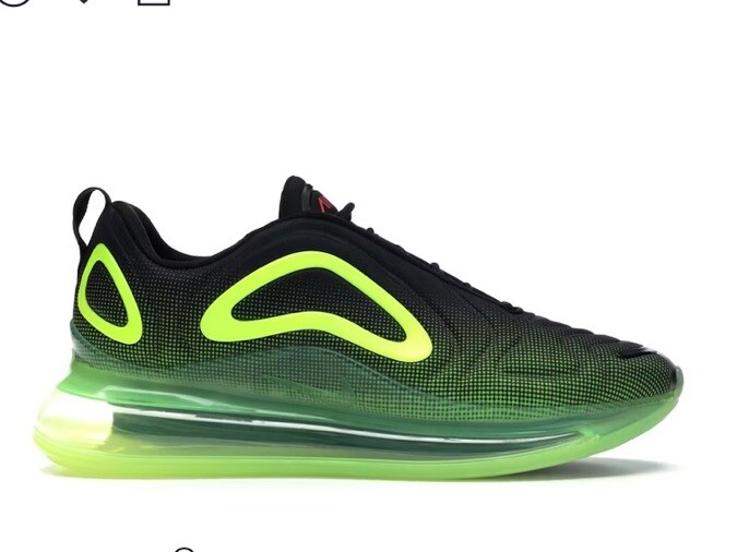 neon nike air max 720