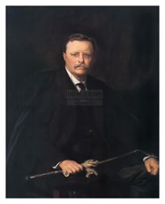 PRESIDENT THEODORE ROOSEVELT PRESIDENTIAL PAINTING 8X10 PHOTO