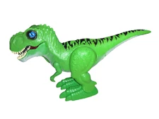 ZURU Robo Alive T-Rex Green Dinosaur Robotic Walking Roaring Working 12" x 7