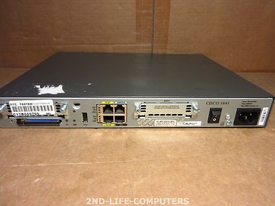 Cisco 1841 - CISCO1841 Integrated Service Router ISR SECURITY - NO EXTRA MODULES