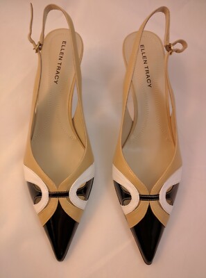 ellen tracy slingback shoes