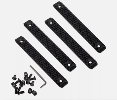 Smith & Wesson M&P 15-22 4-Pack Rail Protection M-lok Rail Cover Grips Texture