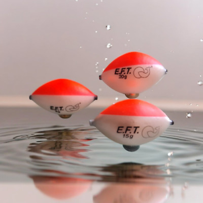 E.F.T Forellen Ei aus ROHACELL Trout Egg Forellenschwimmer, Pose, Schwimmkugel