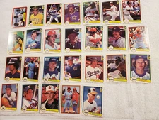 1982 Donruss Baseball 50 Card Mix Lot Stars, Simi STARS, Commons No DUP Ex to NM