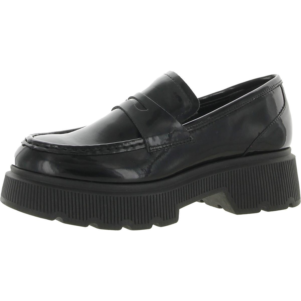 Kenneth Cole Нью-Йоркские женские черные мокасины Marge на высоком среднем каблуке 10 B M BHFO 6041 4090₽