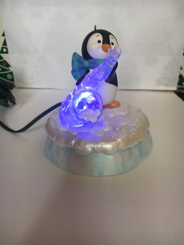 Swinging Sax Storyteller Power Cord Christmas Disney Hallmark Ornament NIB - Picture 7 of 12