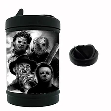 Slash of the Titans Horror Halloween Black Metal Car Ashtray / Mini Trashcan