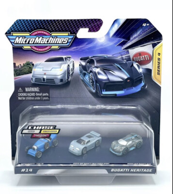 Micro Machines Series 4 Bugatti Heritage Set #14 - Brand New - Free Shipping!!!