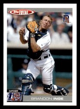 2004 Topps Total #287 Brandon Inge Detroit Tigers