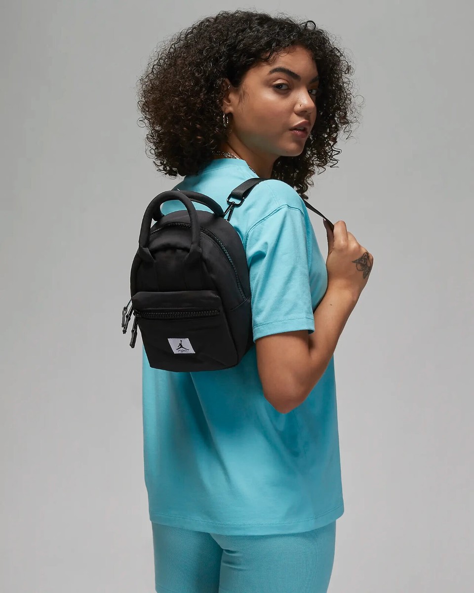 Nike Jordan Flight Mini Backpack Rugzak 4L Bag Black Travel Gym