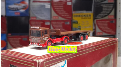 1:76 EFE AEC Ergo truck Model Alloy Diecast Ornaments Display Toys Ornaments Red
