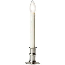 Battery Operated LED Window Candles with Streetside Brightness Dual LED Bulb
