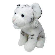 Wild Republic White Tiger Plush 12" Sitting Bengal Stuffed Animal