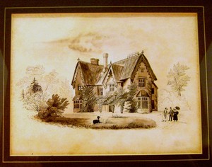 Leamington Spa Kinswood Cottage W Col Eng School C1840 Framed Ebay