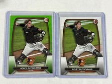 Adley Rutschman 2023 Bowman RC #40 Green Paper Orioles  #260/399 + Base Rookie