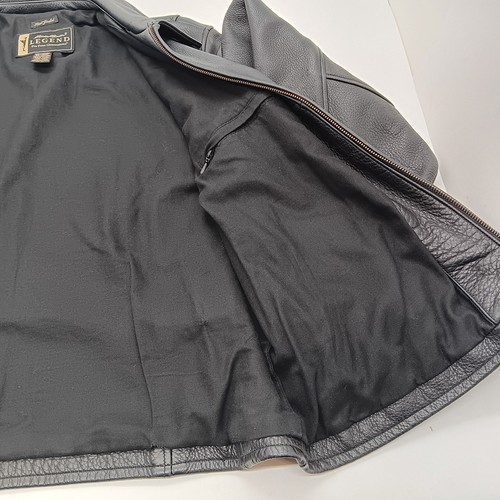 Eddie Bauer Stine Legend Soft Leather Jacket Riding Motorcycle Womens Large - Picture 18 of 21
