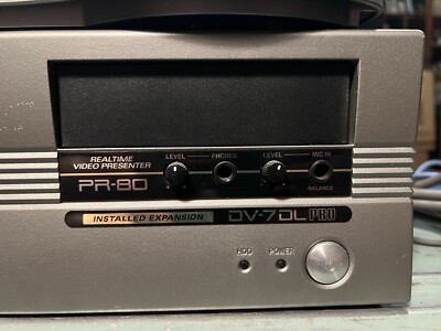 Vintage Roland Edirol PR-80 Realtime Video Presenter with DV-7 DL