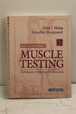 Daniels and Worthinghams Muscle Testing Techniques of Manual Examination 7TH Ed.