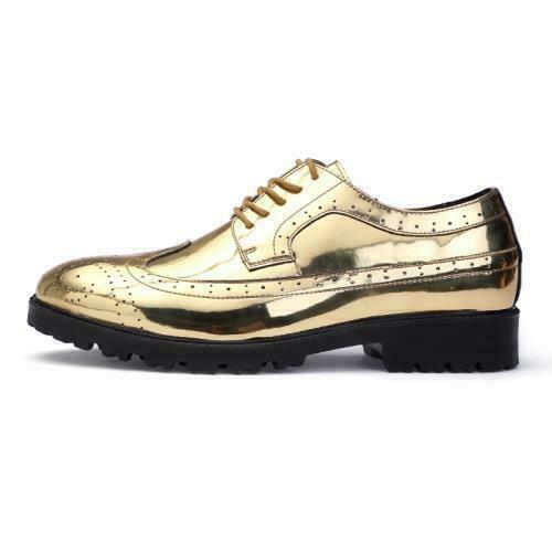 SAOLA Scarpe uomo eleganti formali business casual stringate punta a punta lucide traspiranti