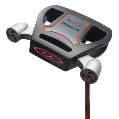 T7 Twin Engine Black Mallet Golf Putter 34 Inches Men's Standard Length Putter