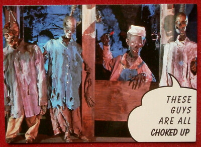 TALES FROM THE CRYPT - Karte #010 - DIESE JUNGS SIND ALLE ERSTICKT - CARDZ 1993