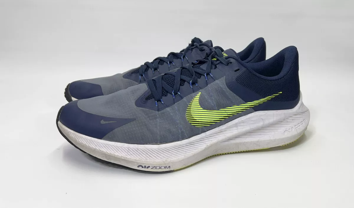 Nike Air Zoom Men's Size 11.5 Blue Green Lace Shoes CW3419-401 | eBay