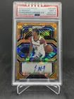 2020-21 Panini Prizm Ja Morant Penmanship Autograph Orange Ice PSA 9|10 #PE-JAM