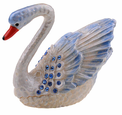 Versteckte Schätze Schwan Schmuckkästchen TT1029
