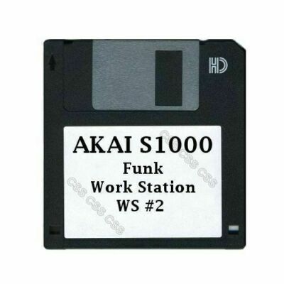 Akai S1000 Floppy Disk Funk Work Station WS #2