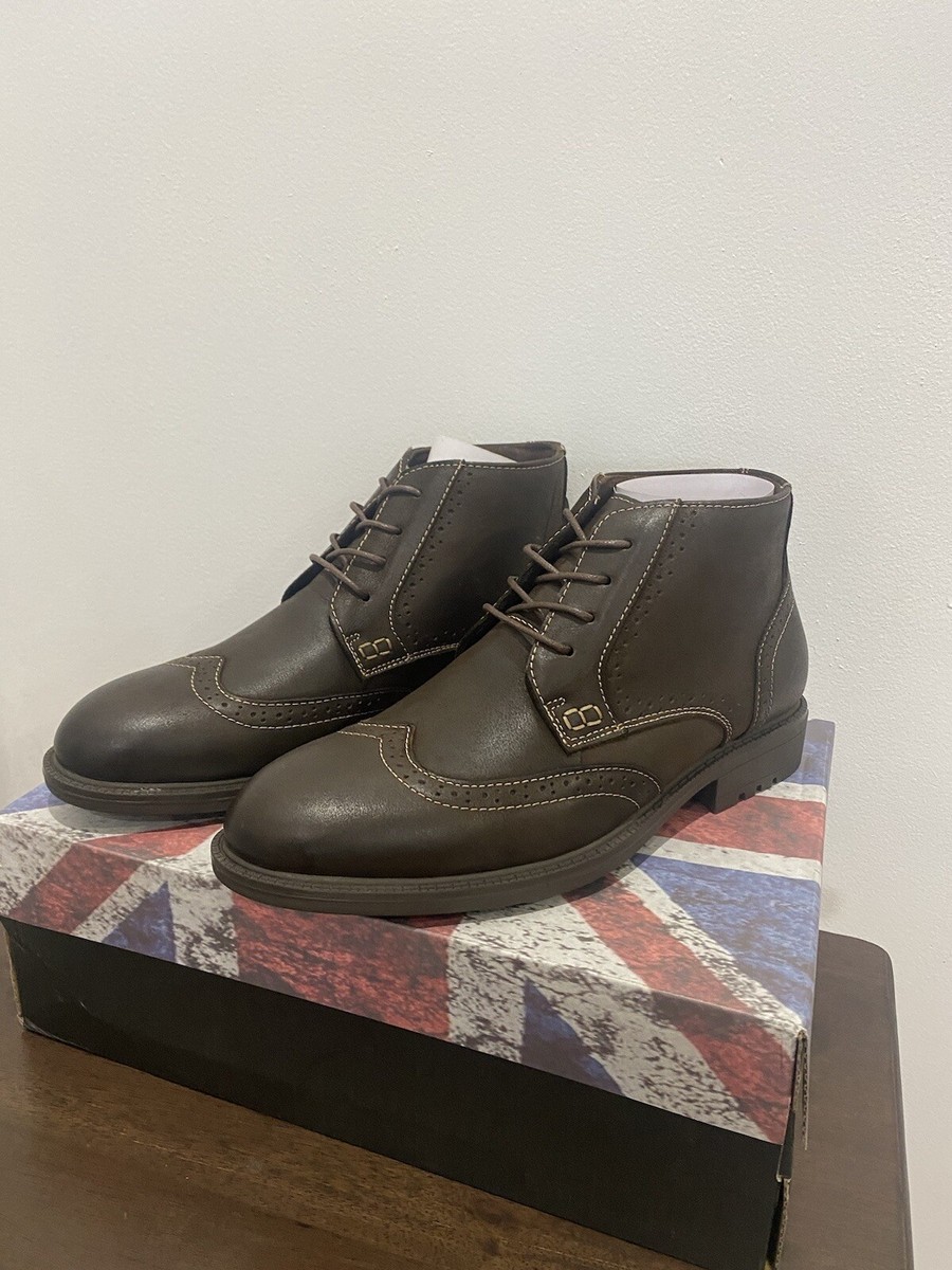 English Laundry Leather Chukka Boots “Chuck” Men display picture 3