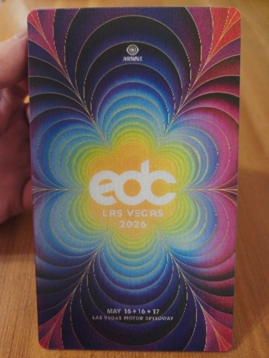 EDC Las Vegas 2026 Lenticular Fridge Magnet - Collectible Festival