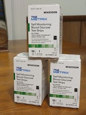 McKesson TRUE METRIX Diabetic Test Strips 3 50ct Boxes Free Shipping