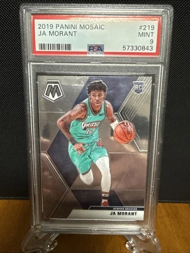 2019 Panini Mosaic Rookie Ja Morant PSA 9