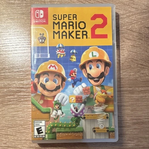Super Mario Maker 2 Nintendo Switch Complete CIB Tested and Working