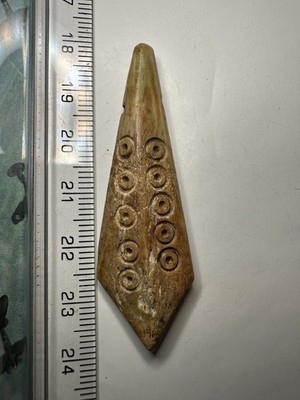Antikes römisches Amulett mit Augenmotiven ca. 200ad.