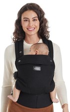Momcozy Baby Carrier Ergonomic Cozy and Lightweight Carrier for 7-44lbs, Black