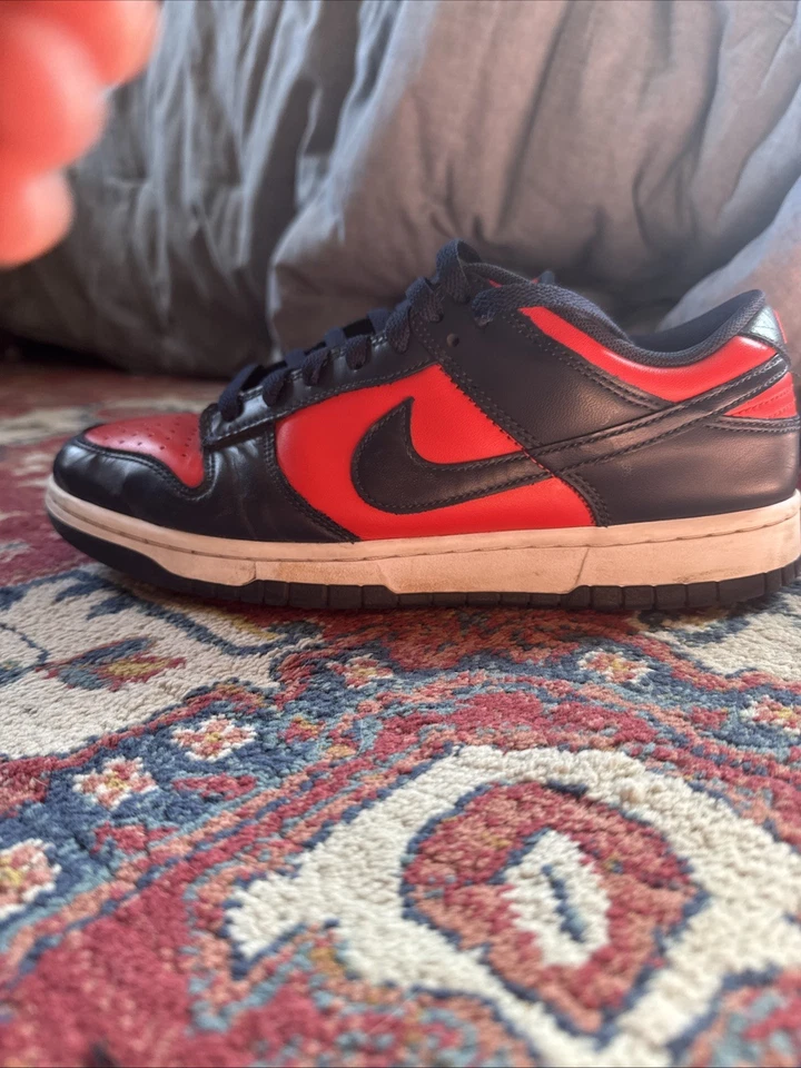 Tênis Nike Dunk Low masculino vermelho/azul tamanho: 9,5 - Imagem 3 de 4