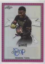 2020 Leaf Metal US Army All-American Bowl Pink 10/10 Desmond Tisdol Auto 0a3