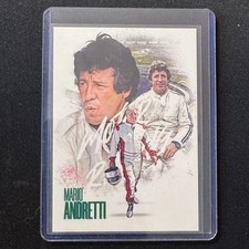 🔌IU 2026 FUTERA MULTI-SPORT FX SERIES 1 PORTRAIT GREEN /29 MARIO ANDRETTI