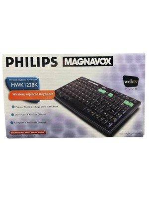 Philips Magnavox MWK122BK Wireless WebTV Keyboard