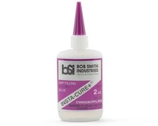 Bob Smith Industries Gap Filling Medium Insta-Cure+ 2oz, 5-15 Sec Glue BSI-108