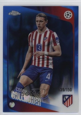2025 Chrome UEFA Club Competitions Blue Lava Refractor /150 Conor Gallagher 1n9c