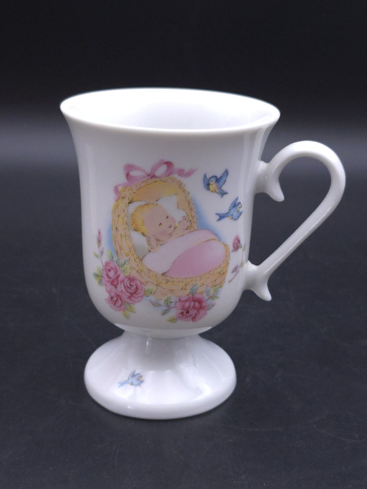 John Buck Japanese Porcelain Footed Baby Mug