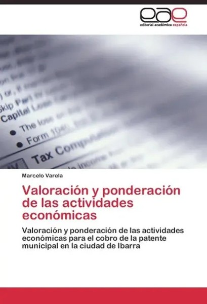 Marcelo Varela | ValoracióN Y PonderacióN De Las Actividades EconóMicas | Buch-image