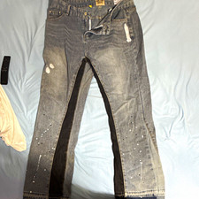 Gallery Dept. Herren Jeans Denim Grau Distres...