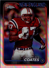 2024 Topps Chrome Refractors #133 Ben Coates New England Patriots