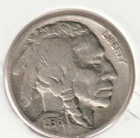 1936 US Indian Head Buffalo Nickel FULL DATE Rare 89 Year Old Collection Coin