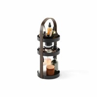 Umbra Kosmetik-Organizer Bellwood, Make-Up-StäNder, Schwarz, Walnuss, 50 Cm