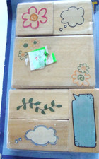 NEW SEALED 2009 WESTWATER 6 Piece Stamp Set Floral