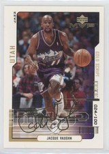 2000-01 Upper Deck MVP Gold Script 24/100 Jacque Vaughn #176 3c7